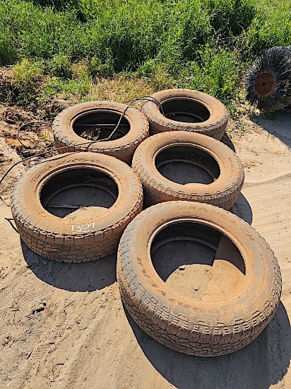 Strung up Tires