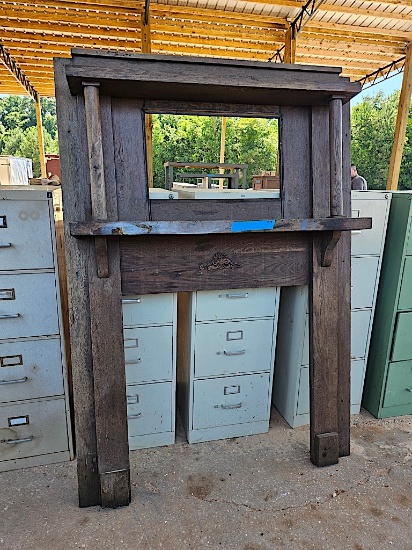 Old Fireplace Mantel