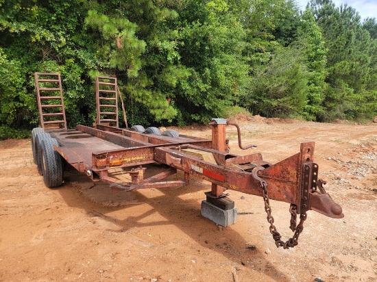 3 Axle 18-20' Heavy Duty Trailer w/ Ramps