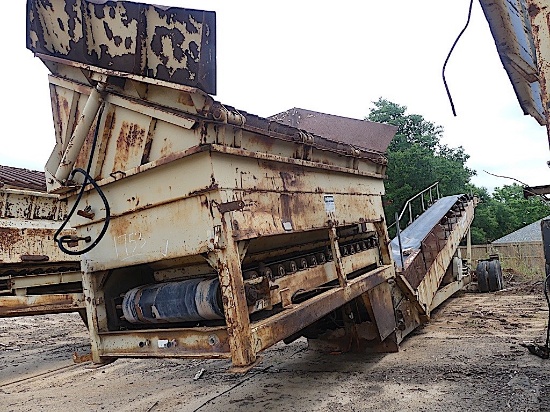 Kolberg Screening Plant, Model 291(mobile), Runs