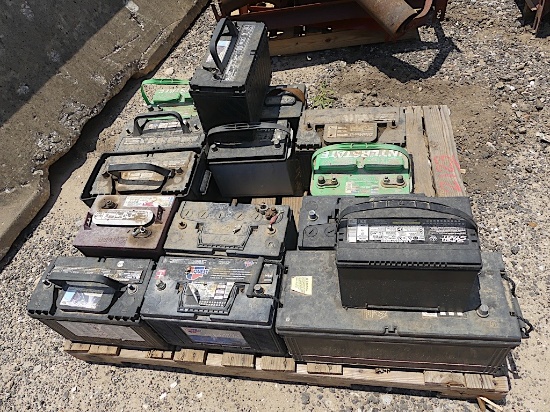 Various sizes of Batteries