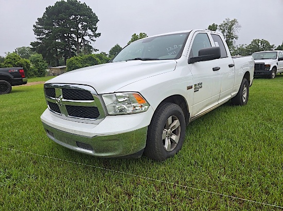 2019 Dodge Ram 1500 Classic Pickup, s/n 1C6RR6FT6KS574022: Quad Cab, 5.7L H