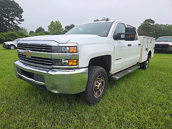 2018 Chevy 2500HD Pickup, s/n 1GB1CUEG8JF198967 (Title Delay): Crew Cab, 6.