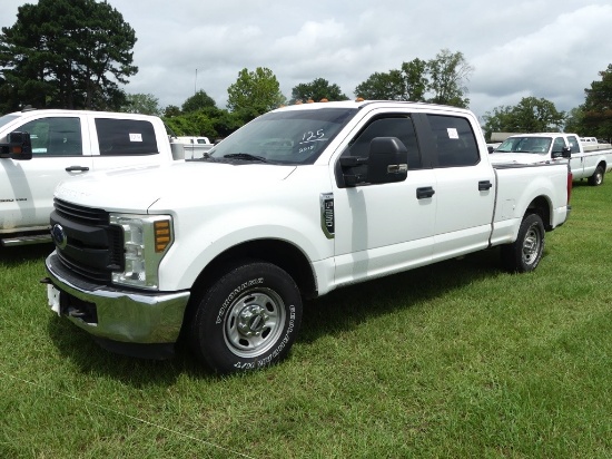 2018 Ford F250 Pickup, s/n 1FT7W2A62JEC16979: Gas Eng., Odometer Shows 203K