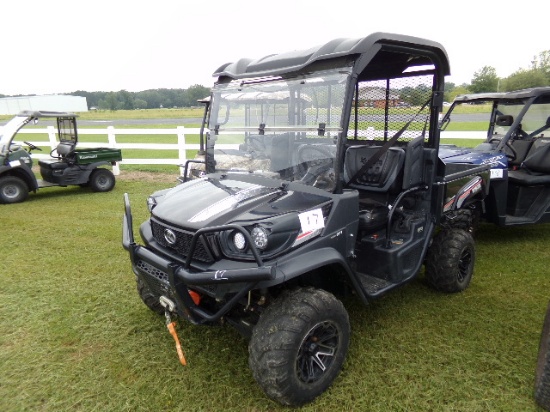 2018 Kubota RTV-XG850 Sidekick Utility Vehicle, s/n A5KH1PGNHJG015394 (No T