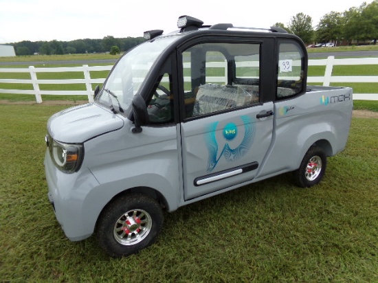 Unused 2024 MECO P4 Electric Vehicle, s/n P4240618 (No Title - Bill of Sale