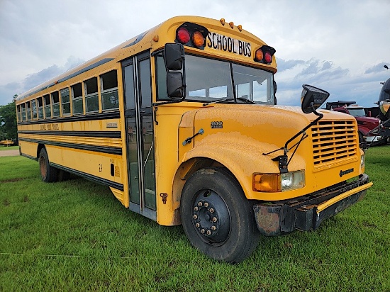 1998 Blue Bird Bus, s/n 1HVBBABM4WH550895: 21 Seats, Int'l T444E Eng., Auto