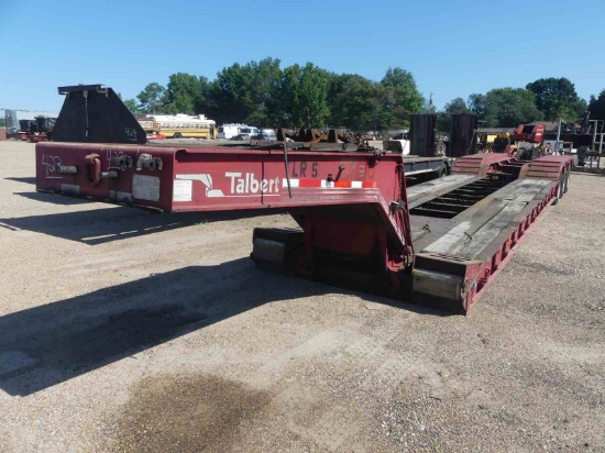 1994 Talbert Lowboy, s/n 40FW05036R1010537: Model T3DW-50SA-HRG-1-T1, 3-axl