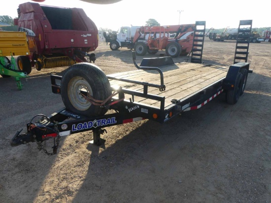 2020 Load Trail 20' Car Hauler, s/n 4ZECH2021L1205467: 2 7000 lb. Axles, Bu