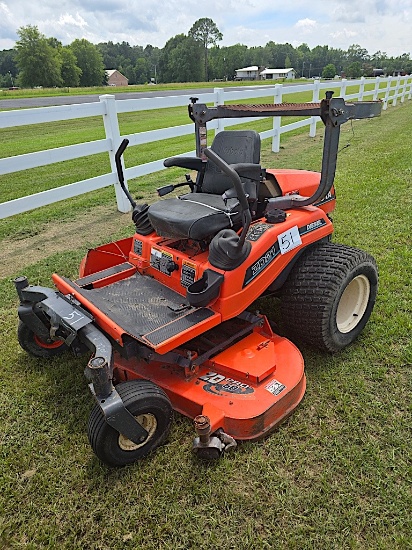 Kubota ZD21F Zero-turn Mower, s/n 47084: Diesel Eng., 60" Deck, Meter Shows