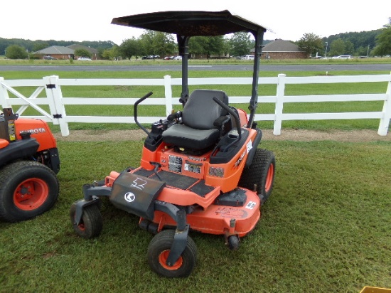 Kubota ZD321 Zero-turn Mower, s/n 10370: Diesel Eng., Canopy, 60" Deck, Met