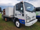 2013 Isuzu NPR Truck, s/n 54DC4W1B1DS801708: Reg. Cab, V8 Gas Eng., Water T