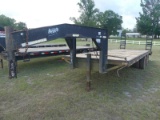 1996 Better Built 24' Gooseneck Trailer, s/n 4MNDG2421T0002099: T/A, Dual W