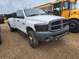 2008 Dodge Ram 3500 Truck, s/n 3D6WG48A28G247712 (Inoperable)