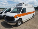 2014 Chevy Express Ambulance, s/n 1GBZGUCL2E1164811 (Inoperable): Duramax D