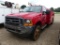 2001 Ford F550 Service Truck, s/n 1FDAF56F91EC91951: Reg. Cab, Powerstroke