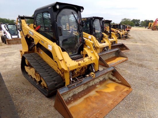 2021 Cat 259D3 Skid Steer, s/n CW908437: Encl. Cab, 2-sp., Hyd. Quick Attac