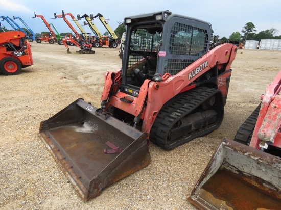 2016 Kubota SVL75-2 Skid Steer, s/n 26597: C/A, GP Bkt., Rubber Tracks, Met
