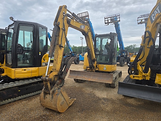 2012 Cat 305ECR Mini Excavator, s/n XFA01352: Cab, Hyd. Thumb, Meter Shows