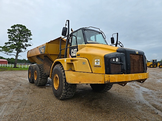 Cat 740B Off Road Dump Truck, s/n T4R02850: 6x6, Meter Shows 12646 hrs