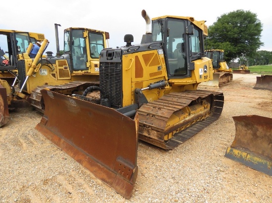 2015 John Deere 700K LGP Dozer, s/n 1T0700KXVFF284697: Encl. Cab, 6-way Bla