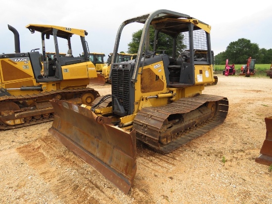 2006 John Deere 650J LGP Dozer, s/n 113624: Canopy, Sweeps, Rear Screen, 6-