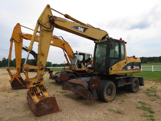 2005 Cat M316C Rubber-tired Excavator, s/n BDX00860: C/A, 72" Bkt., Aux. Hy