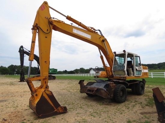 Hyundai Robex 200W-2 Rubber-tired Excavator, s/n E402CK10339: Encl. Cab, Me