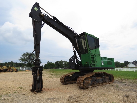 2008 John Deere 3554 Knuckleboom Crawler Log Loader, s/n FF3554X350086: Hyd