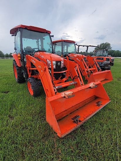 Kubota L3560D Tractor, s/n KBUL5AHCPL8J48564: Limited Edition, Encl. Cab, L