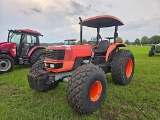 Kubota M8200 Tractor, s/n 54580: Rollbar Canoy, Meter Shows 3544 hrs