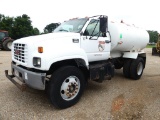1998 GMC C6500 Water Truck, s/n 1GDJ7H1C2WJ517645 (Title Delay): S/A, Cat E