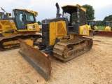 2015 John Deere 650K Dozer, s/n 1T0650KXCFF279472: Canopy, 6-way Blade, Met