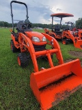 Kubota BX2370 MFWD Tractor, s/n 29317: Rollbar, LA243 Loader w/ Bkt., 3PH,