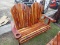 Cedar Glider Loveseat