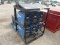 Welding Bank w/ (6) Miller XMT 350 Welders and Box of Leaders