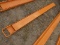 Unused 2024 Wolverine Pallet Fork Extensions: for Skid Steer