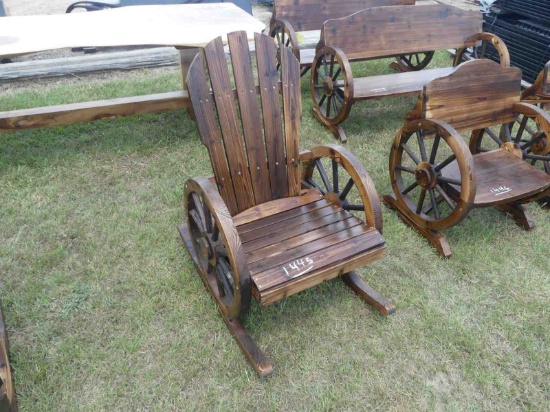 Wagon Wheel Rocker