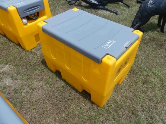 Rectangular Fuel Tank w/ Pump & Hose