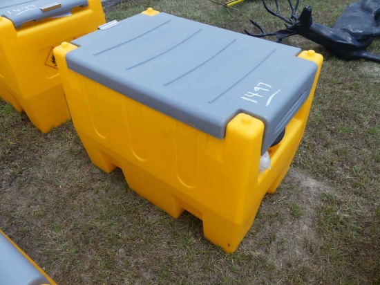 Rectangular Fuel Tank w/ Pump & Hose