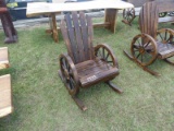 Wagon Wheel Rocker