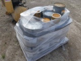 Pallet of Primer, Cleaning Solvent, etc.