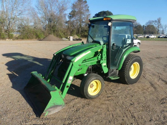 2010 John Deere 3320 MFWD Tractor, s/n LV3320H500839: HST, C/A, Heat, JD 30
