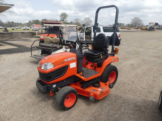 2016 Kubota BX2370 MFWD Tractor, s/n 35162: Rollbar, Belly Mower, Meter Sho