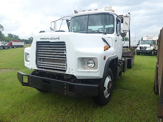 2002 Mack DM690S Rolloff Truck, s/n 1M2B209C32M028771 (Title Delay): 10-sp.