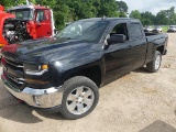 2018 Chevy Silverado 1500 Z71 4WD Pickup, s/n 1GCVKREC7JZ133178 (Rebuilt Ti