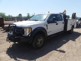 2017 Ford F450 Truck, s/n 1FD0W4HT5HED58936: Crew Cab, 6.7L Powerstroke Die