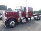 2016 Peterbilt 389 Truck Tractor, s/n 1XPXD49X2GD300473: T/A, Flat Top Slee