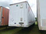 1999 Pines/Great Dane 53' Van Trailer, s/n 1PNV532BXXH224984: T/A, Rear Bar