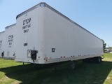 2006 Lufkin 53' Van Trailer, s/n 1L01A532361158705: T/A, Rear Barn Doors